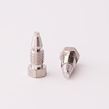 Plug, SS, 1/8" 5/16"-24 thread, for high Pressure, ea.
